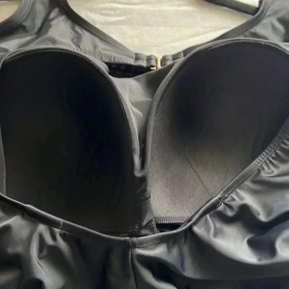 Swimsuits For All Women's NWT Plus Size High-Neck One Piece size 34 - Picture 5 of 9